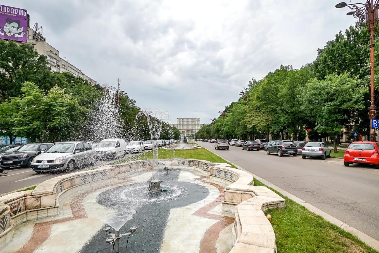 Roof View Bucharest Artesian Fountains Apartment Exteriér fotografie
